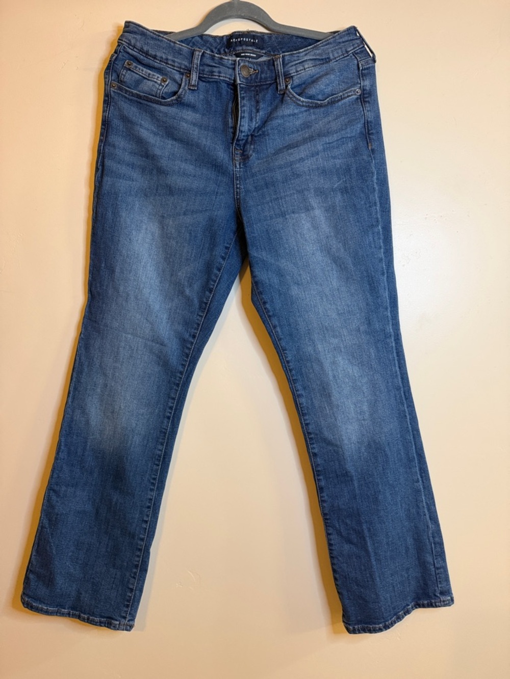 Aeropostale Women's Bootcut Jeans - Medium Blue